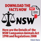 NSW Dangerous Dog Act & Straps
